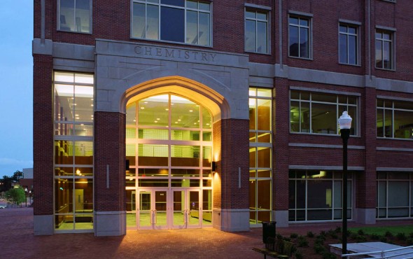 Florida State University chemistry building entrance