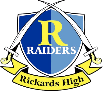 James S. Rickards High School Raiders logo